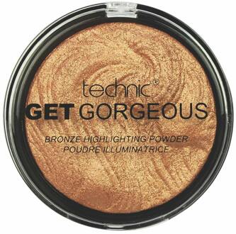 Technic Get Gorgeous Highlighting Powder - 24CT Gold