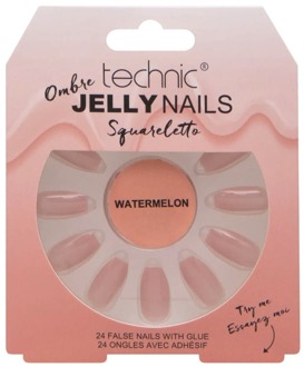 Technic Kunstnagels Technic Ombre Jelly Nails Watermelon 1 st