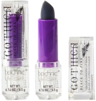 Technic Lipstick Technic PH Colour Changing Lipstick Black To Pink 1 st