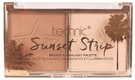 Technic Make-Up Palette Technic Sunset Strip Bronze & Highlight Palette 12 g