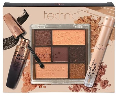 Technic Make-Up Set Technic Chocolate Truffle Eye Set 3 st