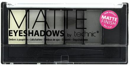 Technic Matte Oogschaduw Palette - Grey