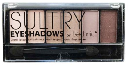 Technic Oogschaduw Palette - Sultry Brown