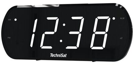 Technisat Digiclock 1 Wekker radio Zwart