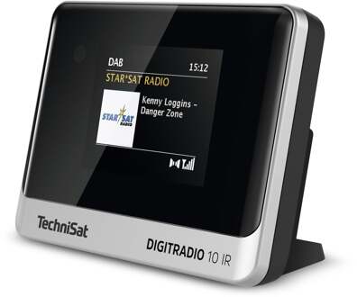 Technisat Digitradio 10 IR Hybride radio Zwart