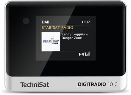 Technisat Digitradio 10C DAB radio Zwart