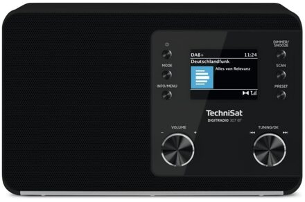 Technisat Digitradio 307 BT DAB radio Zwart