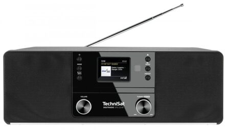 Technisat Digitradio 370 CD BT DAB radio Zwart