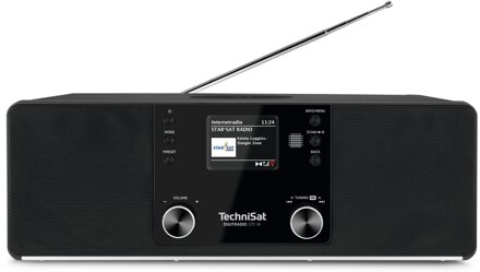 Technisat Digitradio 370 IR Hybride radio Zwart