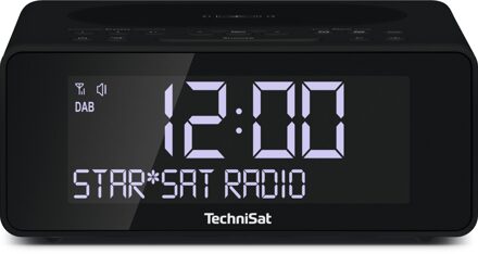 Technisat DigitRadio 52 Wekker radio Grijs