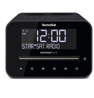 Technisat Digitradio 52cd Wekker radio Grijs