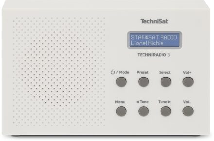 Technisat TechniRadio 3 DAB radio Wit