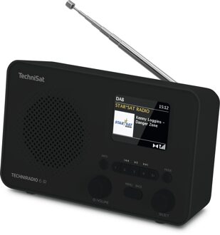 Technisat Techniradio 6 IR Hybride radio Zwart