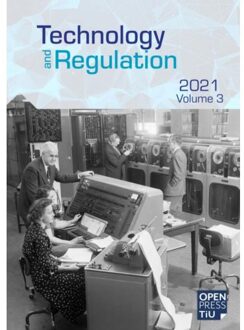 Technology And Regulation 2021 - Ronald Leenes