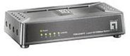 Techtube Pro 5 Port 10/100Mbps Fast Etherne t-Switch, ultracompact - Techtube Pro