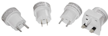 Techtube Pro Goobay 51043 netstekker adapter Wit