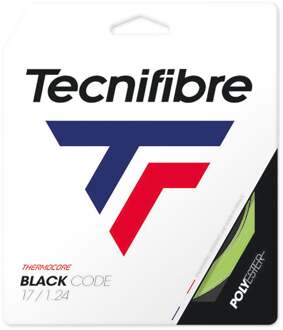 Tecnifibre Black Code 12m Set Snaren limoen - 1.24