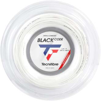 Tecnifibre Black Code Spezial Rol snaren 200m wit - 1.24