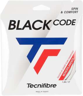 Tecnifibre Black Code Spezial Set snaren 12,2m wit - 1.24