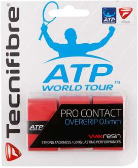 Tecnifibre Contact Pro (3 stuks) - 0.6 mm - rood