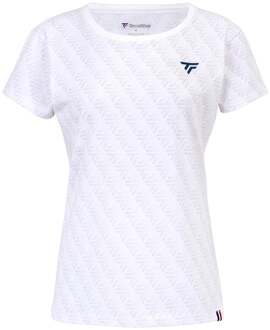 Tecnifibre Graphic T-shirt Dames-Wit - S