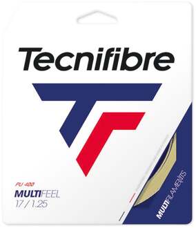 Tecnifibre Multifeel 12m Set Snaren-Natuurlijke Kleuren - 1.25,1.30,1.35