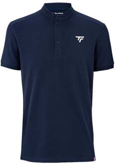 Tecnifibre Pique Polo Heren-Donkerblauw - M