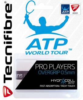 Tecnifibre Players Pro (30 stuks) - wit - 0.5 mm - overgrips