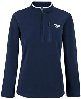 Tecnifibre Polar Quarter Zip Longsleeve Dames-Donkerblauw - S,L,XL