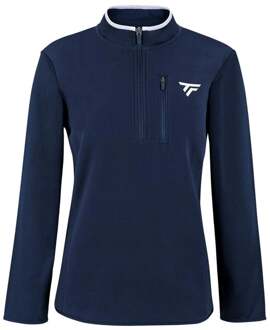 Tecnifibre Polar Quarter Zip Longsleeve Dames-Donkerblauw - S