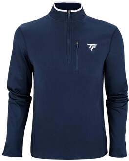 Tecnifibre Polar Quarter Zip Longsleeve Heren-Donkerblauw - M