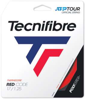 Tecnifibre Pro Redcode 12m Set Snaren rood - 1.20