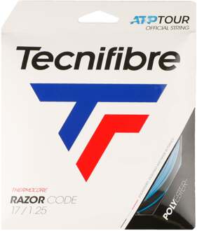 Tecnifibre Razor Code 12m Set Snaren-Blauw - 1.20,1.25,1.30