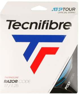 Tecnifibre Razor Code 12m Set Snaren blauw - 1.25
