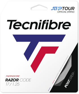 Tecnifibre Razor Code 12m Set Snaren-Grijs - 1.20,1.25,1.30
