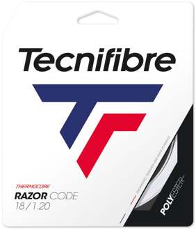 Tecnifibre Razor Code 12m Set Snaren-Wit - 1.20,1.25,1.30