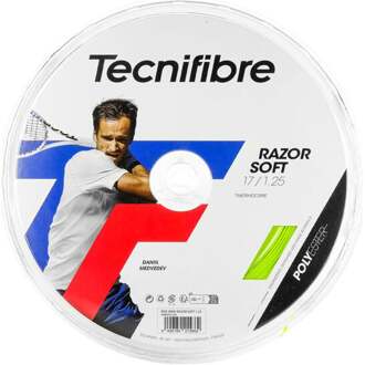 Tecnifibre Razor Soft 200m Rol Snaren-Limoen - 1.20,1.25,1.30