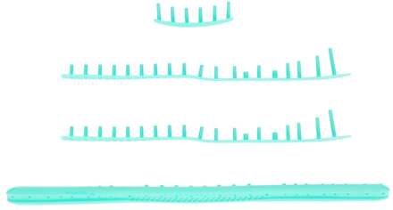 Tecnifibre T-Fight TEMPO 255/270/285 V2 Set Snaarbeschermers-Zwart - nosize