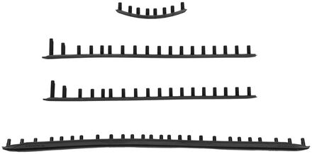 Tecnifibre T-Fight TF-40 16/19 Set Snaarbeschermers-Zwart - nosize