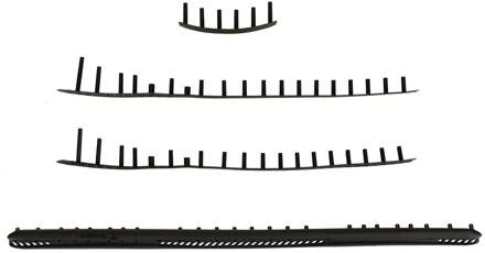 Tecnifibre T-Fight TF-X1 275 Set Snaarbeschermers-Zwart - nosize