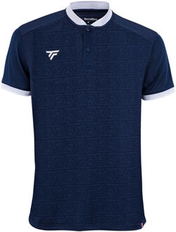 Tecnifibre Team Mesh Polo Heren-Donkerblauw - S