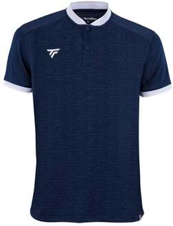 Tecnifibre Team Mesh Polo Heren-Donkerblauw - S