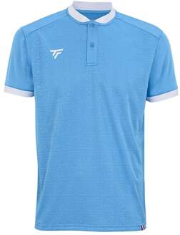 Tecnifibre Team Mesh Polo Heren-Lichtblauw - XXL