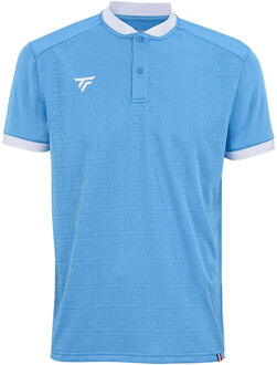 Tecnifibre Team Mesh Polo Heren-Lichtblauw