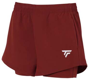 Tecnifibre Team Short Voor Tennisballen Dames-Donkerrood - XS,L