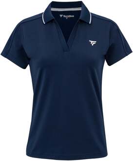 Tecnifibre Team Tech Polo Dames donkerblauw - XS