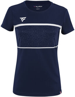 Tecnifibre Team Tech T-shirt Dames-Donkerblauw - XS,S