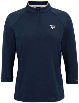 Tecnifibre Thermozip 3/4 Longsleeve Dames-donkerblauw - S,M,L