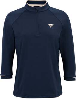 Tecnifibre Thermozip 3/4 Longsleeve Dames-donkerblauw - XS,S,M,L,XL
