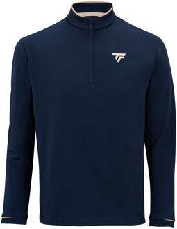 Tecnifibre Thermozip Longsleeve Heren-donkerblauw - M,XL,XXL